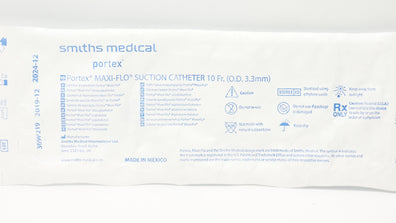 Smiths Medical Portex Maxi-Flo Suction Cath. 10Fr